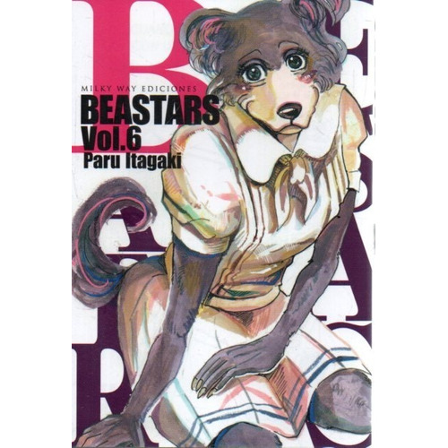 Beastars Vol 6, De Paru Itagaki., Vol. No. Editorial Milky Way, Tapa Blanda En Español, 2017