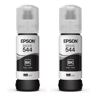 Pack Botella Tinta Epson Negro T544 L1110-l3110-l3150-l5190 