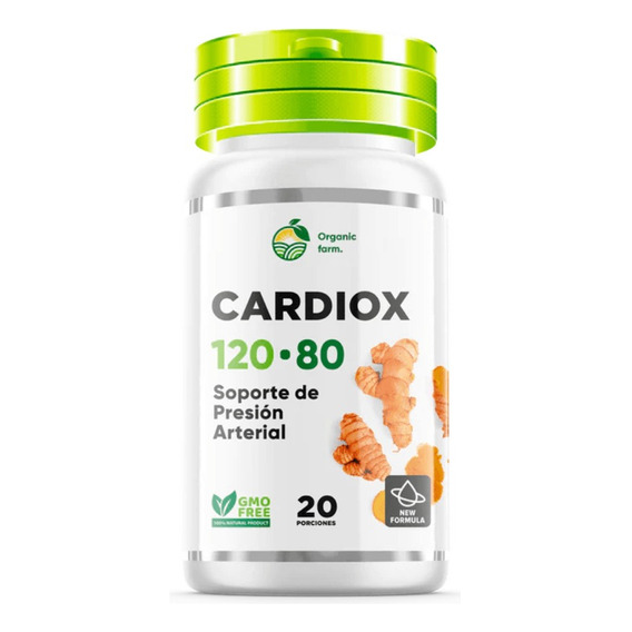 Cardiox 20 80 Presión 20 Capsulas Organics Farms