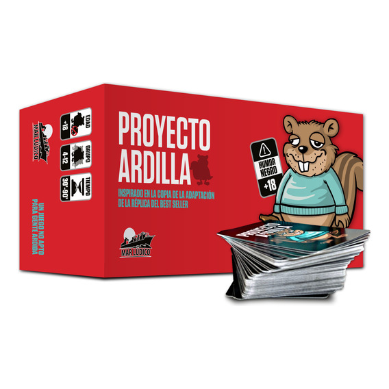 Proyecto Ardilla - Mar Lúdico - Juego De Mesa En Español