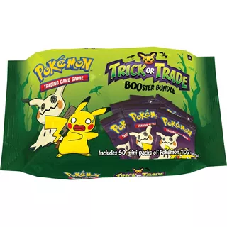 Booster Bundle Trick Or Trade Pokemon Tcg 50 Mini Packs