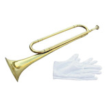 Bb Bugle Yellow Brass Cuerno De Caballería Para Niños,2024