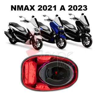 Forração Yamaha Nmax 2021 Forro Premium Acessório Vermelho