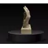 Buda Tallado En Mano Mudra Estatua Decoracion 32cm Zen Yoga Color Beige