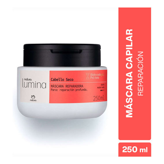 Máscara Reparadora Cabello Seco Lumina Natura