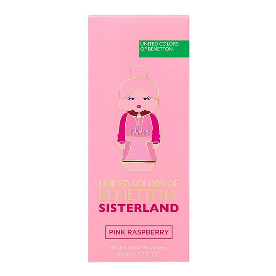 Perfume Benetton Sisterland Pink Raspberry 80ml Febo