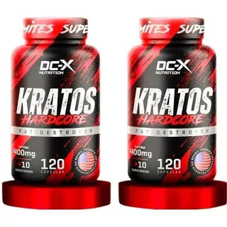 Kratos Hardcore Dcx Nutrtiion Kit Com 2 Potes - Frete Grátis
