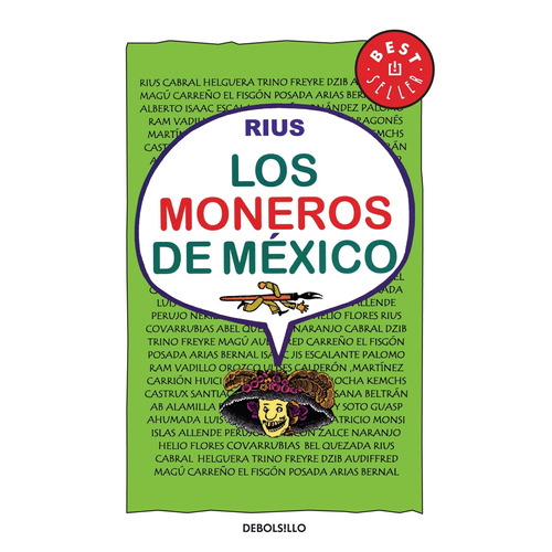 Colección Rius - Los moneros de México, de Rius. Serie Colección Rius Editorial Debolsillo, tapa blanda en español, 2012