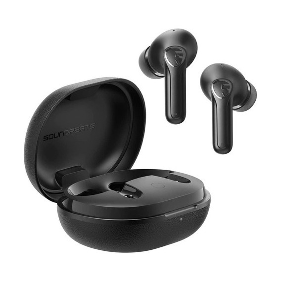 Audífonos Soundpeats Inalámbricos Life Bluetooth 5.2 Enc Color Negro