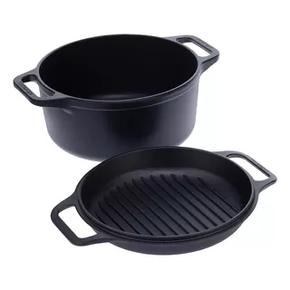 Olla Hierro Fundido Victoria Dutch Oven Horno Holandes Tapa