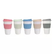 10 Vasos Térmicos Tipo Starbucks Colores Vintage 300ml 