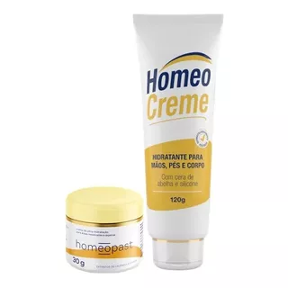  Creme Hidratante Homeopast E Homeocreme (kit Dia E Noite) Tipo De Embalagem Plástico