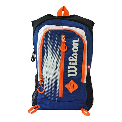 Mochila Wilson Urban Running C/cierre Acolchada 65.010801 Nb Color Azul