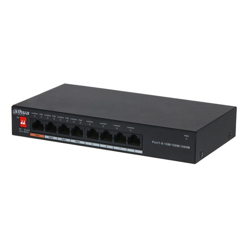 Switch Dhaua Unmanaged 1000 8 Port 4 Poe Pfs3008-8gt-60-v2