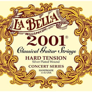 Encordado Guitarra Clasica La Bella 2001 Hard Tension