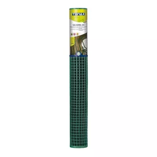 Malla Cerco Quadra Verde 20mm 1x50 Mts Jardin Y Proteccion