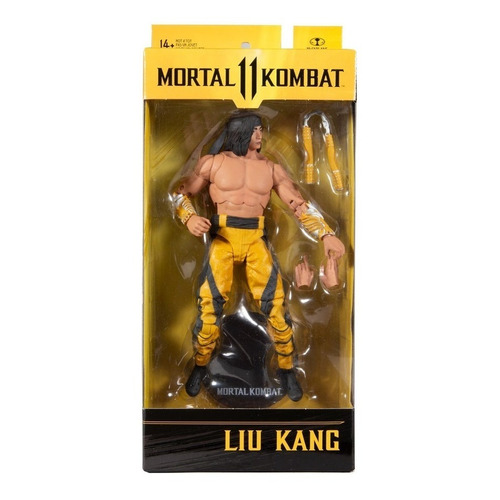 Liu Kang Fighting Abbot Mortal Kombat 11 Videogame Mcfarlane