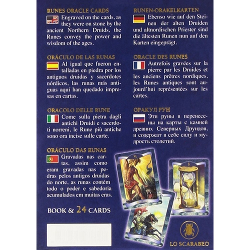 Libro - Runes Oracle Cards (libro + Cartas) - Lo Scarabeo 