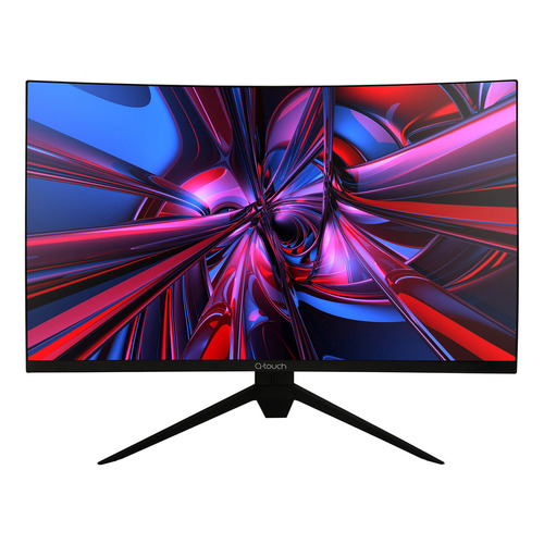 Monitor Gamer Qtouch Qt-g27c 27 Curvo Full Hd 165hz Hdmi Color Negro