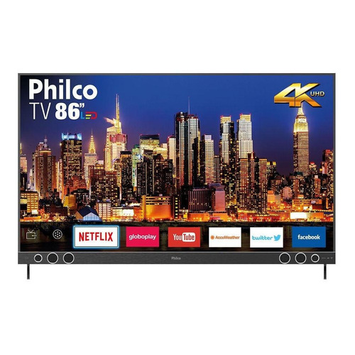 Smart TV Philco PTV86P50SNSG LED 4K 86" 110V/220V