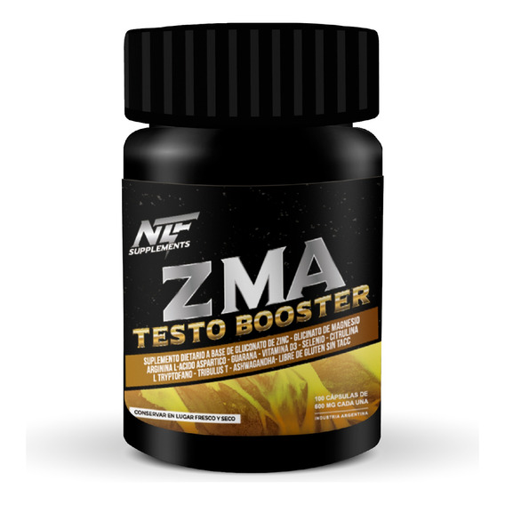 Testo Booster Aumento De La Testosterona X 100 Cap Nitrofuel