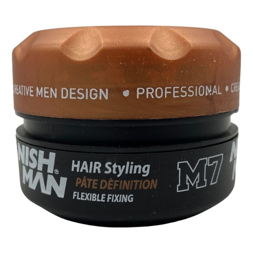 Cera M Cabello Nishman. Estiliza, Define, Esculpe, Aroma en cera Nishman Hair Styling Wax