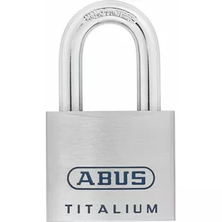 Candado Abus 96ti/60 Arco 11mm Acero Llave De Punto 76x60 Mm Color Gris