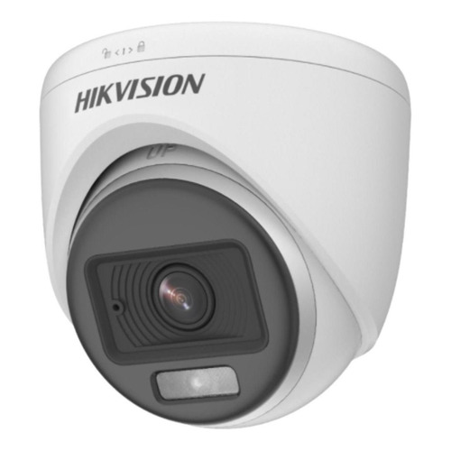 Cámara domo en color Hikvision con micrófono DS-2ce70KF0T-pfs