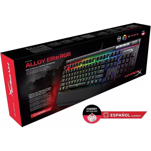 Hyper X Teclado Mecánico Gamer Alloy Elite Rgb Led