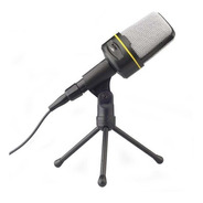 Microfone Condensador Profissional Estúdio De Gravação Pc