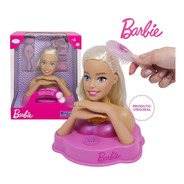Boneca Barbie Busto Styling Head Fala 12 Frases - Original
