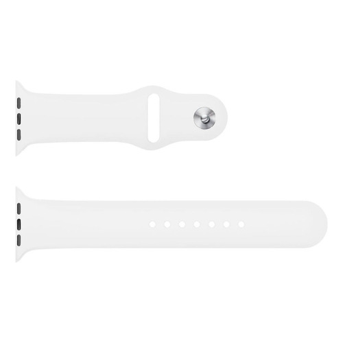 Correa de silicona para Apple Watch 42/44 mm - Blanca | Gt