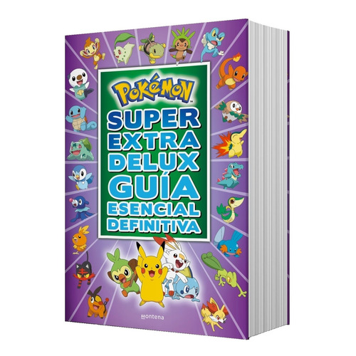 Libro Pokémon Súper Extra Delux Guía Esencial Definitiva