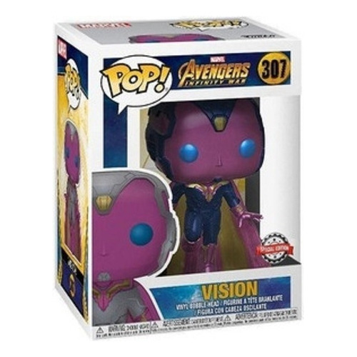 Funko Pop Marvel Avengers Infinity Wars Vision 307