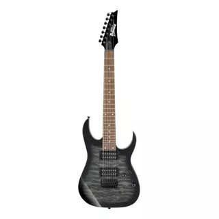 Guitarra Elétrica Ibanez Rg Gio Grg7221 De  Bordo/choupo Transparent Black Sunburst Com Diapasão De Amaranto