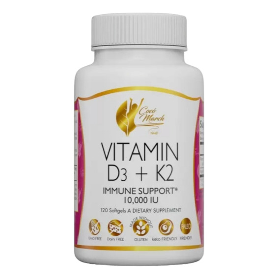 Vitamina D3 + K2 Dra Coco March - Unidad a $154330