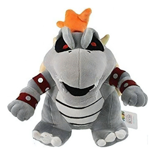 Altay Best Super Mario Gray Bowser King Koopa - Peluche De . Color Gris