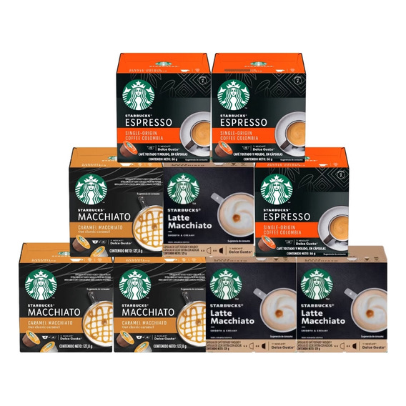 Capsulas De Café Starbucks - Premium Pack X9 -