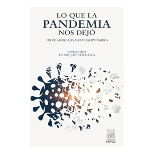 Lo que la pandemia nos dejó: No, de Peñaloza, Pedro José., vol. 1. Editorial Porrua, tapa pasta blanda, edición 1 en español, 2021
