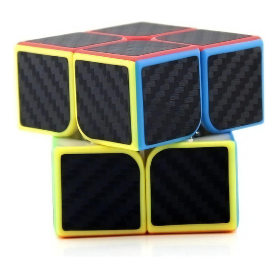 Cubo De Rubik 2x2x2 Fibra De Carbono Mfj #el Mejor