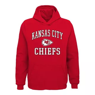 Sudadera Hoddie Kansas City Chiefs Nfl Roja