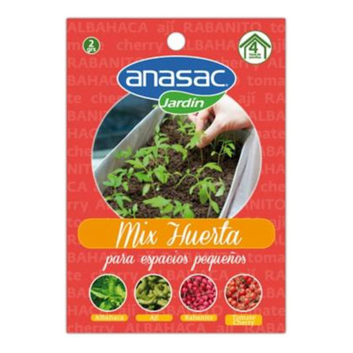 Anasac Semilla Mix Huerta 2grs