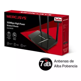 Router De Alta Potencia Mercusys Mw330hp 300mbps 3 Antenas