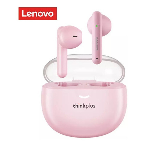 Auriculares Bluetooth Inalámbricos Lenovo Lp1 Pro Color Rosa