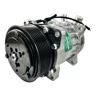 Compressor Ar Condicionado 7h15 12v 8pk Vertical Novo 