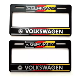 Portaplaca Para Volkswagen Vw Golf Gti Polo Alemania  