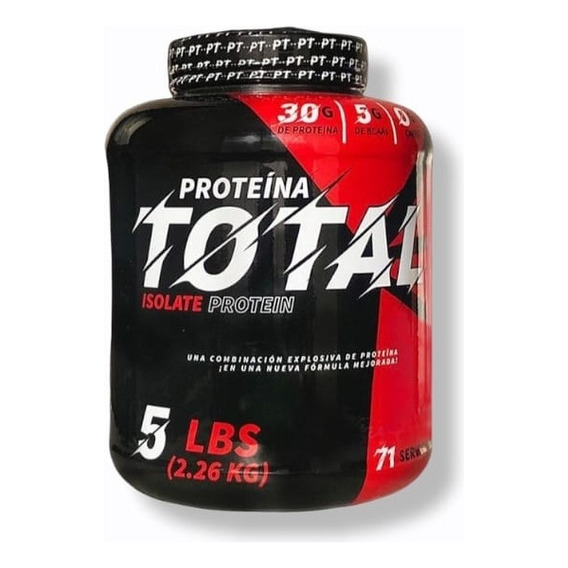 Suplemento en polvo Total Nonstop  Proteína Isolate sabor fresa en botella de 1L