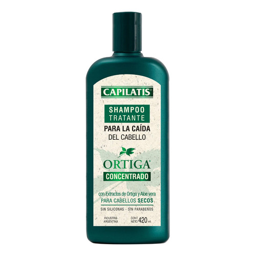 Capilatis Shampoo Tratante Secos X 420ml Ortiga Concentrado