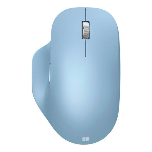 Mouse Microsoft  Bluetooth Ergonomico azul pastel