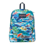 Mochila Jansport Superbreak Multi Wet Mar Animales Kaiman